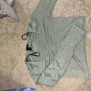 Forever 21 Sage Long Sleeve Top